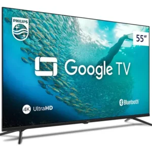 Smart TV 55" Philips 4K Google TV (Comando de Voz)