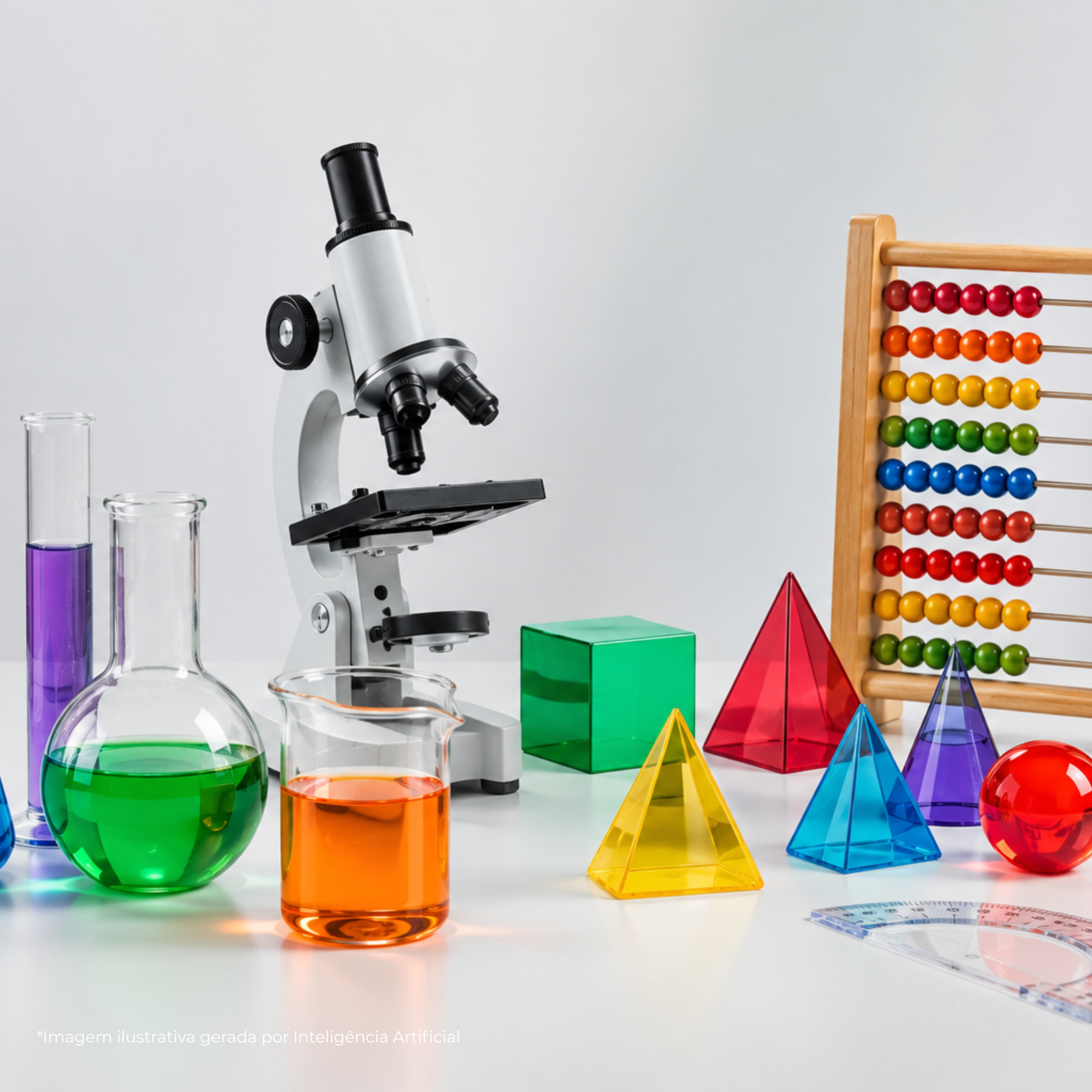 Laboratórios Práticos Integrados de Ciências da Natureza e Matemática (+ Equipamentos Científicos, Materiais Manipuláveis e Roteiros Experimentais)